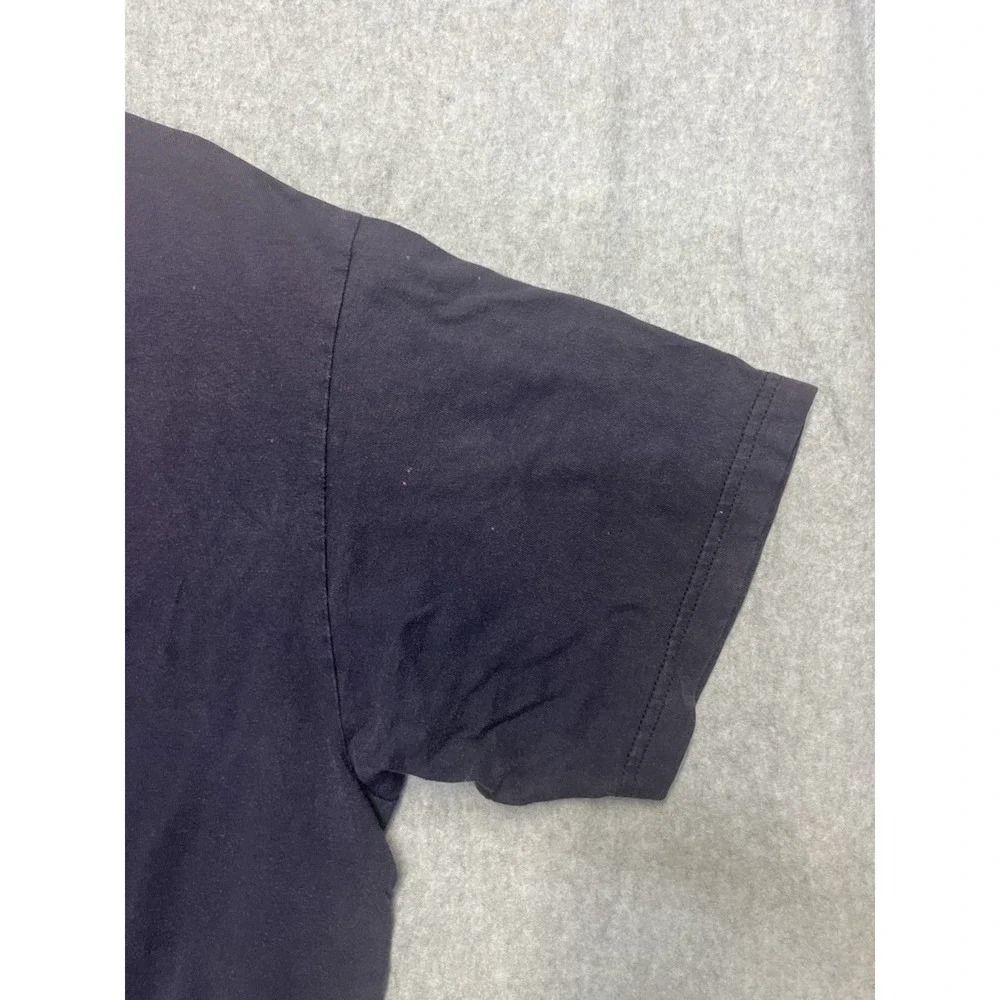The North Face Mens Navy Blue Graphic Logo Short Sleeve T-Shirt Large NF0A3G1T